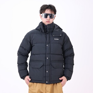 Columbia哥伦比亚羽绒服男拒水650蓬加厚保暖防风羽绒外套WE9054