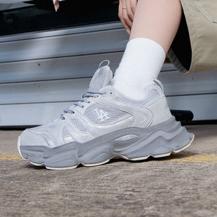 新款 25秋季 张凌赫同款 造浪老爹鞋 3ASHCC25N MLB男鞋 休闲运动鞋 女鞋