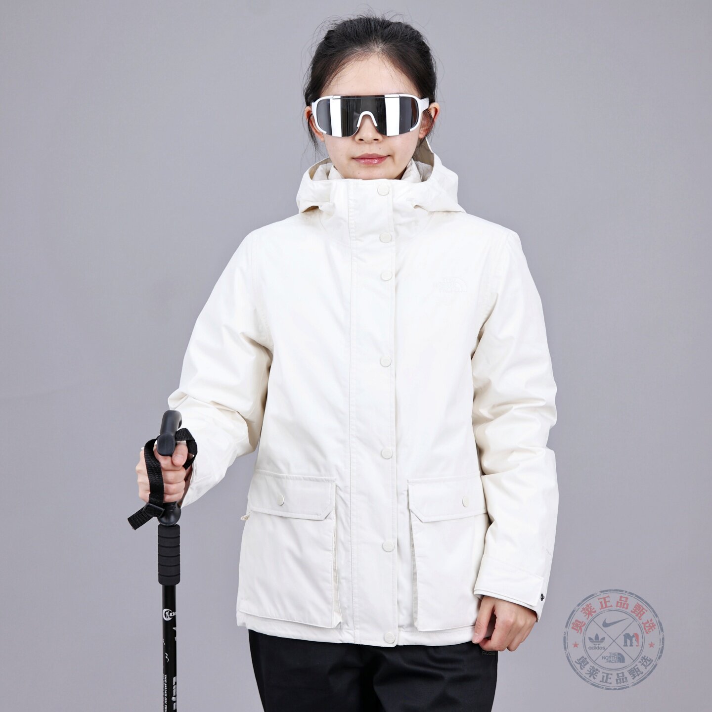 TheNorthFace北面冲锋衣女25秋冬新550蓬鹅绒防水三合一外套8GK7,运动服/休闲服装,运动茄克/外套,淘宝优惠券,粉丝福利购,淘宝优惠卷