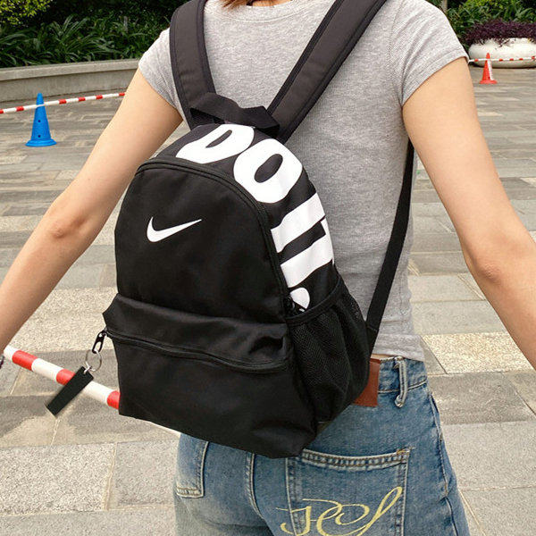 NIKE耐克双肩包26新款迷你小奶包可爱小书包学生背包小背包DR6091