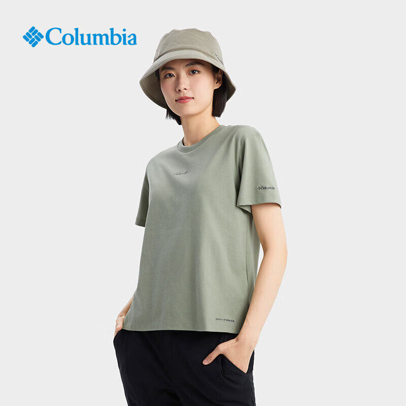 Columbia哥伦比亚短袖女士26春夏新款户外吸湿速干透气T恤XL7660