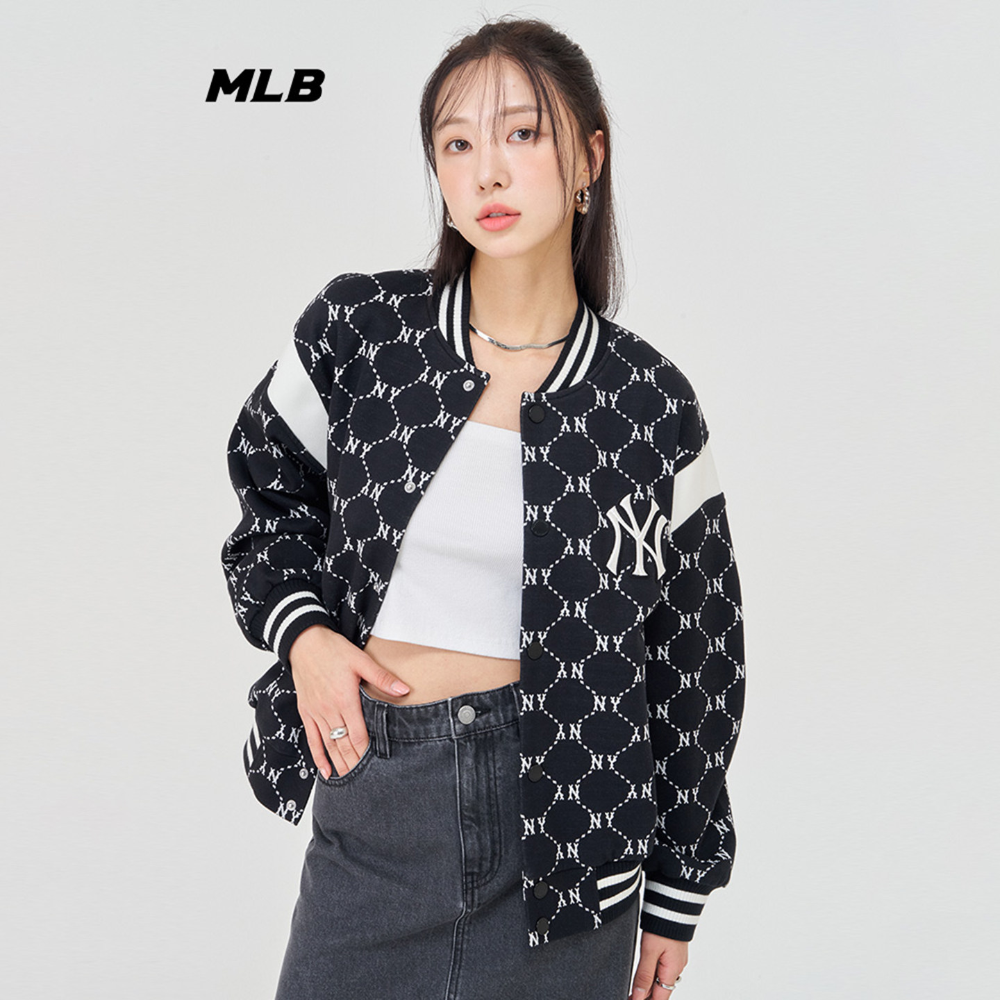 【正品】MLB外套男女同款棒球服