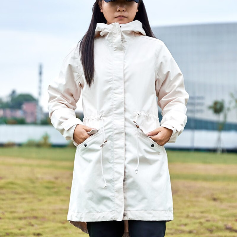 【正品】北面冲锋衣女中长款外套