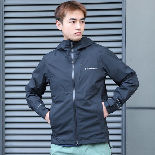 哥伦比亚男士户外防水冲锋衣外套