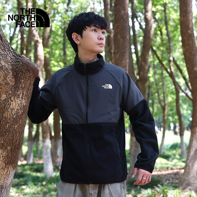 TheNorthFace北面男户外25秋冬新款立领抓绒内胆保暖夹克外套8FHY,运动服/休闲服装,运动茄克/外套,淘宝优惠券,粉丝福利购,淘宝优惠卷