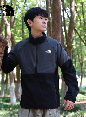 TheNorthFace北面男户外25秋冬新款立领抓绒内胆保暖夹克外套8FHY
