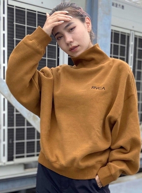 超新款！秋冬 RVC@日线 美式滑板冲浪 女款 廓形 加绒卫衣