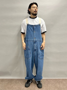 背带裤 廓形 四季 FS联名款 男女款 户外露营 搭配 日潮 工装