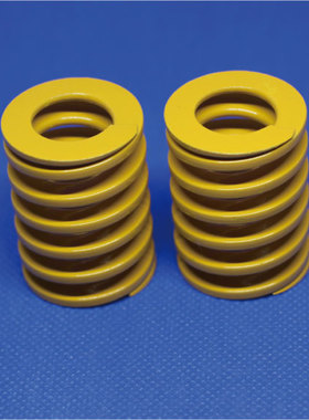 黄色弹簧模具矩形日标TF压缩65Mn弹簧钢20 22 25 30 35