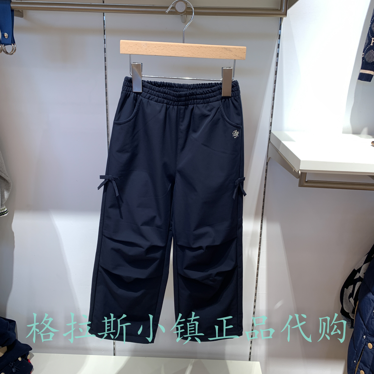 Polowalk正品女童加绒工装裤