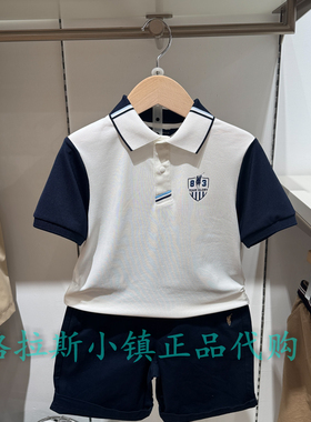Polowalk KIDS童装专柜正品26年夏男童休闲学院风T恤A6SW622F0381