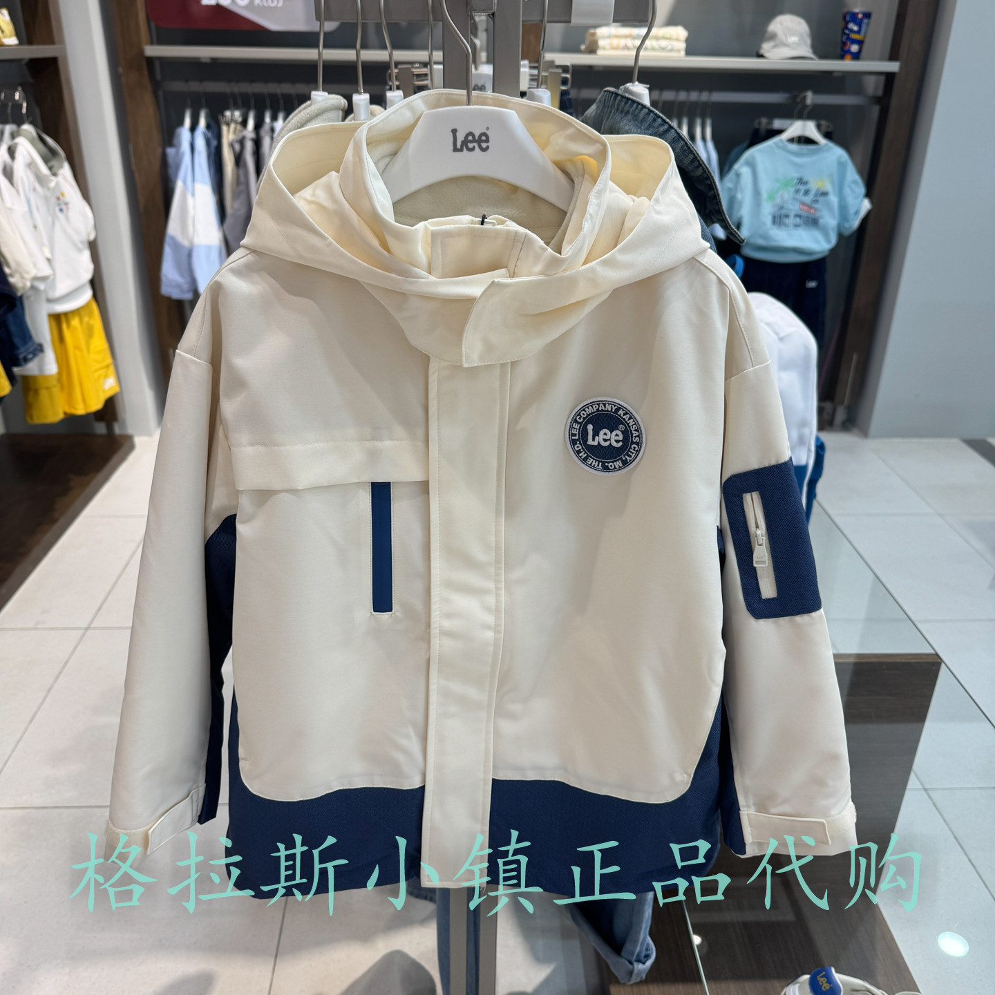 特价LeeKids童装秋儿童三防外套