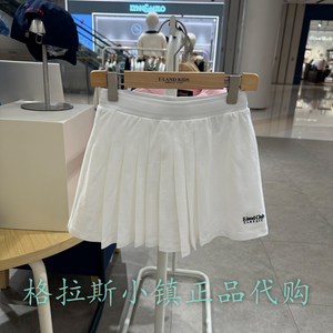Elandkids衣恋童装专柜正品25夏款女童刺绣百褶半身裙EKWMF2327D