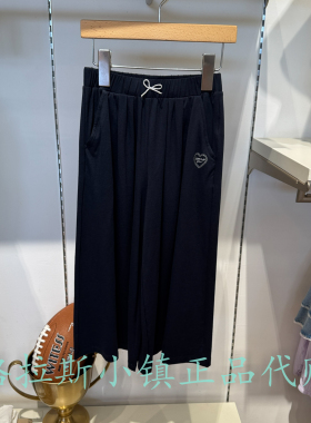Polo walk KIDS童装专柜正品26夏女童休闲阔腿九分裤APIW627P0021