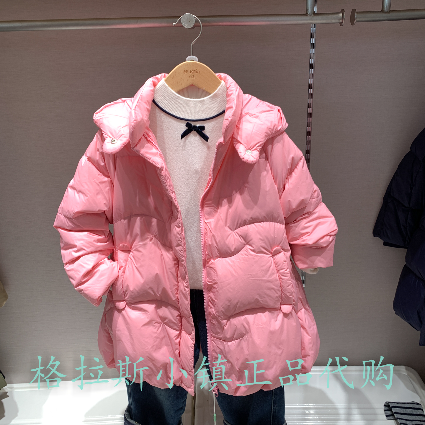 90%鹅绒马拉丁童装冬女童羽绒服