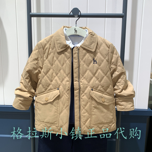 特价hazzys哈吉斯童装国内代购冬男童休闲棉服外套HZTDND01CM812