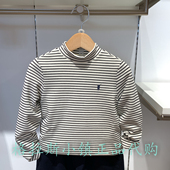 Polo 25冬男童半高领打底T恤B5JW532D0023 专柜正品 walk KIDS童装