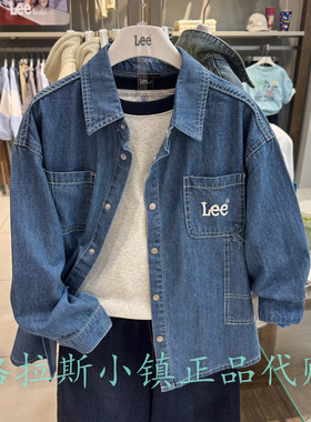 特价LeeKids童装秋男女童衬衫