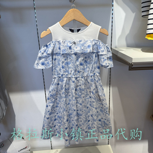 Polowalk童装正品夏女童连衣裙
