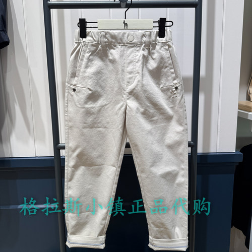 hazzys哈吉斯童装春男童休闲裤