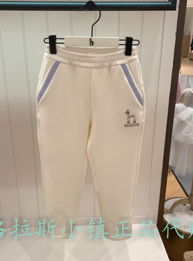 hazzys哈吉斯童装国内代购2025冬款女童休闲运动裤HZTQGD03CK125