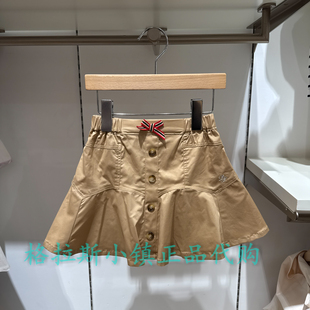 Polo walk KIDS童装专柜正品26夏款女童学院风半身裙AROW627J0131