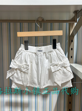 Polo walk KIDS童装专柜正品26夏款女童蝴蝶结半身裙B61W627D0141