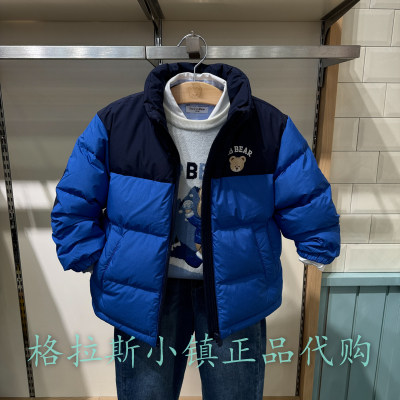 PawinPaw童装正品冬男童鹅绒服