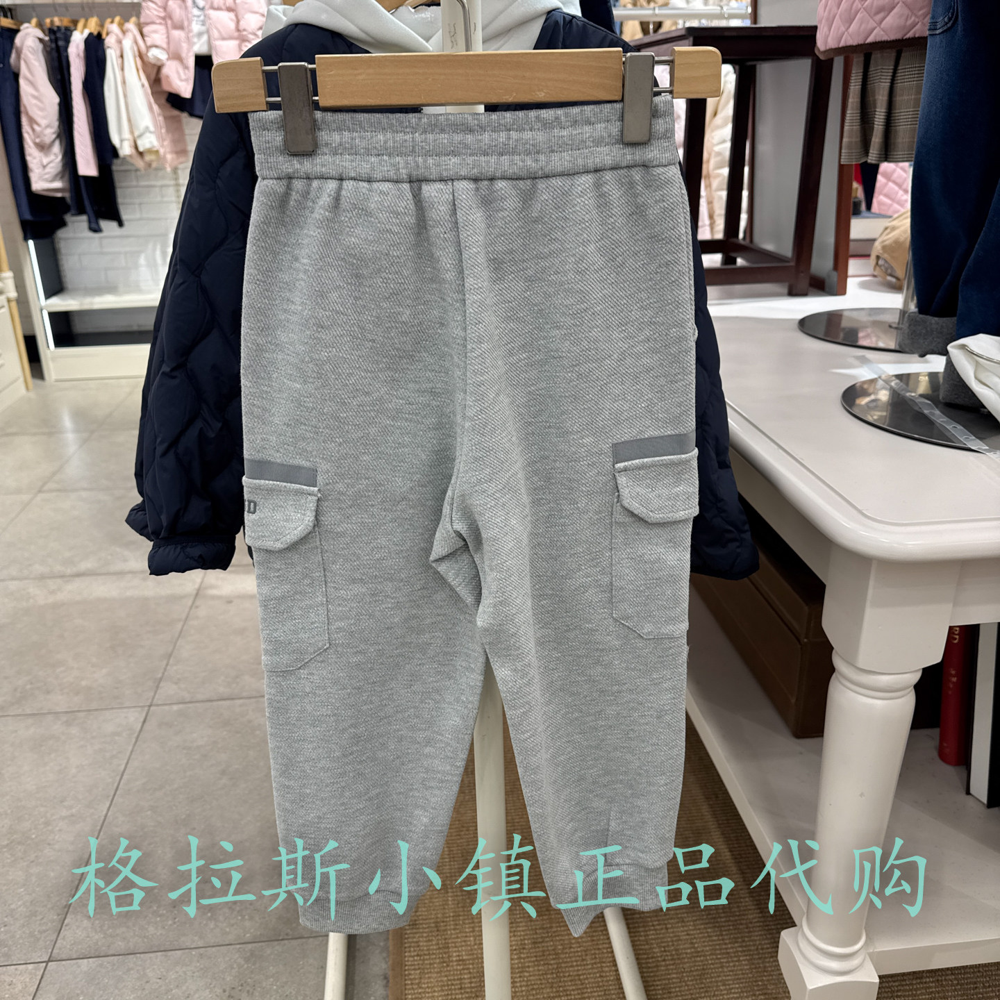 Elandkids衣恋童装专柜正品26年春款男童休闲束脚卫裤EKTMG1201A