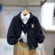 walk KIDS童装 正品 Polo 25冬款 男童毛毛保暖外套BVTW531E0161