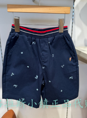 Polo walk KIDS童装专柜正品26夏款男童满印休闲短裤AROW623D0252