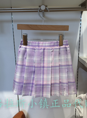 Polo walk KIDS童装专柜正品26夏女童格纹百褶半身裙B61W627J0061