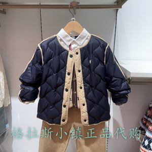 Polo walk KIDS童装专柜正品24冬男童轻薄羽绒服外套BXNW431K0012