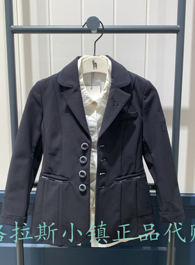 hazzys哈吉斯童装国内代购特惠冬款女童西服外套HZRQND06CC147