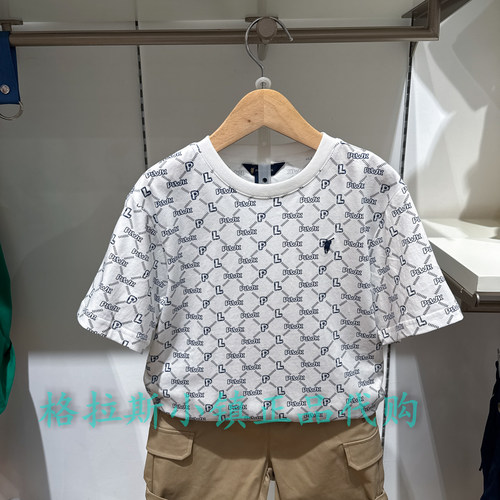 Polowalk童装正品夏男童短袖T恤