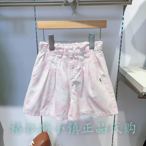 Polowalk童装夏女童百搭休闲短裤