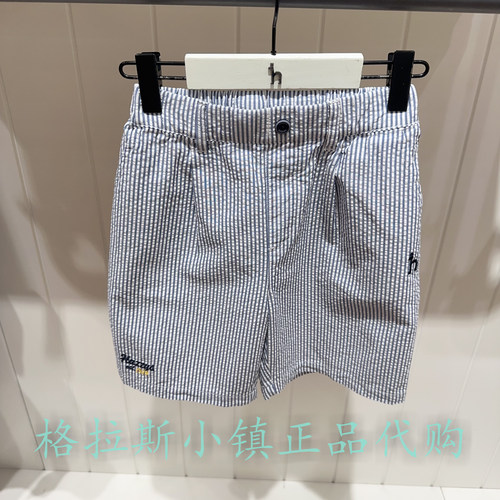 哈吉斯童装夏款男童休闲五分短裤