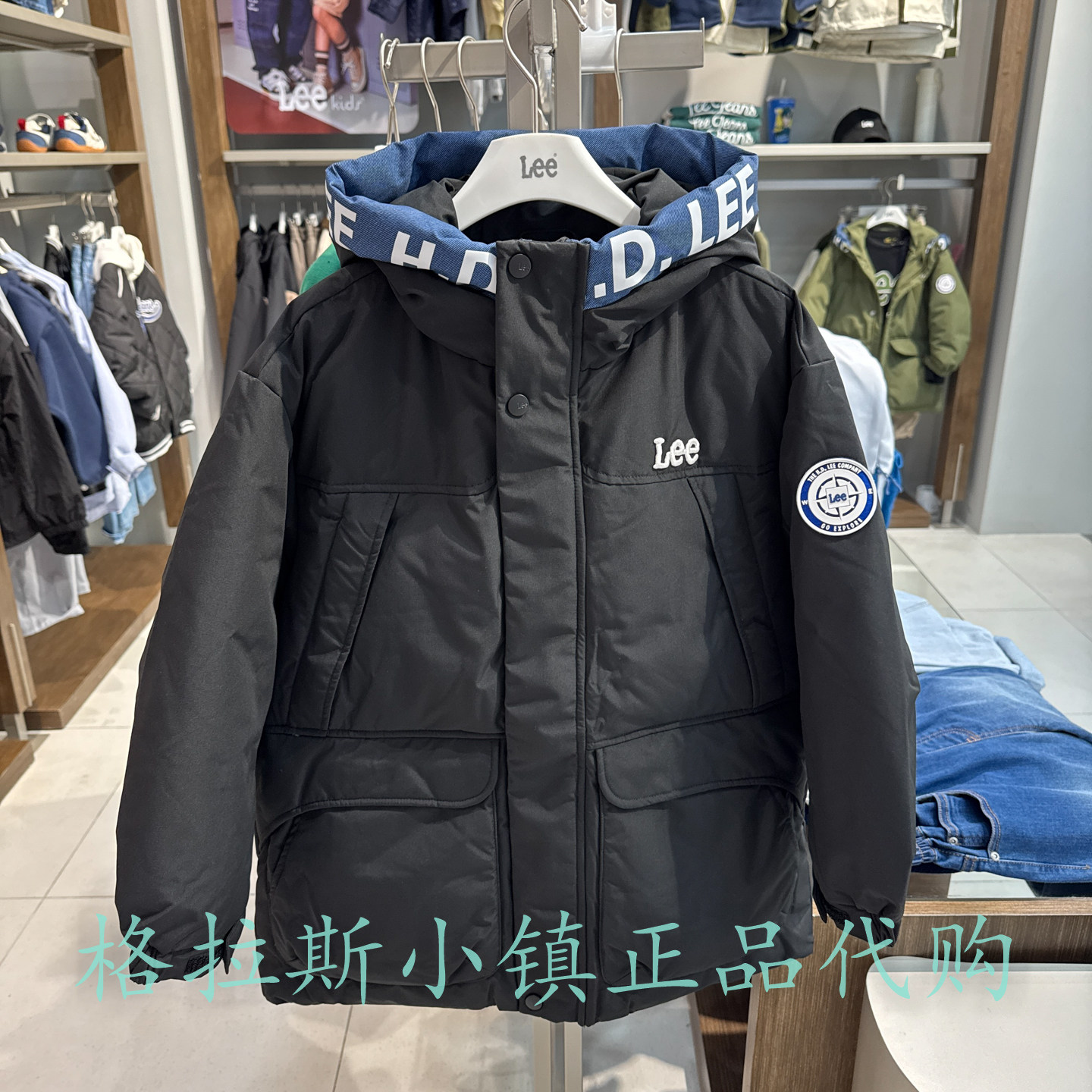 特价LeeKids童装冬男女童羽绒服