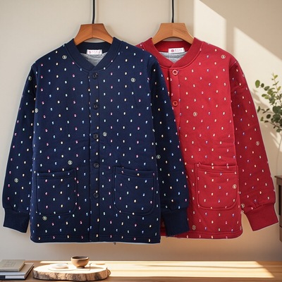 老年人保暖内衣女单件