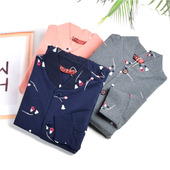 2024新款 内衣开襟对襟 中老年人秋衣女内穿纯棉老人全棉奶奶开衫