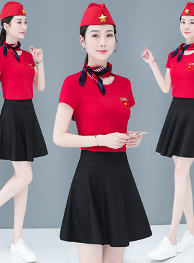 金太贝广场舞服好看表演服生活装