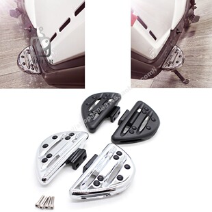 适用小牛电动车uqi+/u1d/u+ab/复古改装铝合金前脚踏板加宽踩脚板