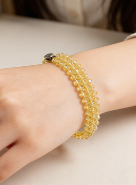 手工DIY奥地利进口水晶手链费工费时就这一件