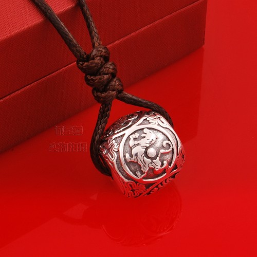 路路通纯银配件转吊坠