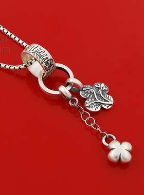 流苏淑女风多层银饰吊坠件包邮