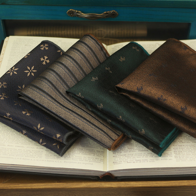 复古花色 商务正装西装口袋巾礼服胸巾百搭方巾男士灰色墨绿提花,服饰配件/皮带/帽子/围巾,口袋巾,淘宝优惠券,粉丝福利购,淘宝优惠卷