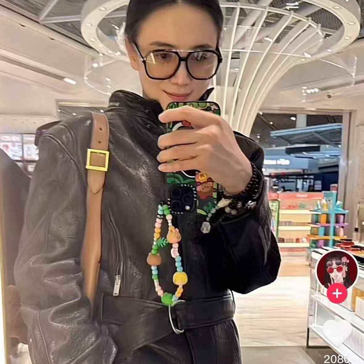 SL545 宋佳同款太阳眼镜 透色大框遮脸墨镜