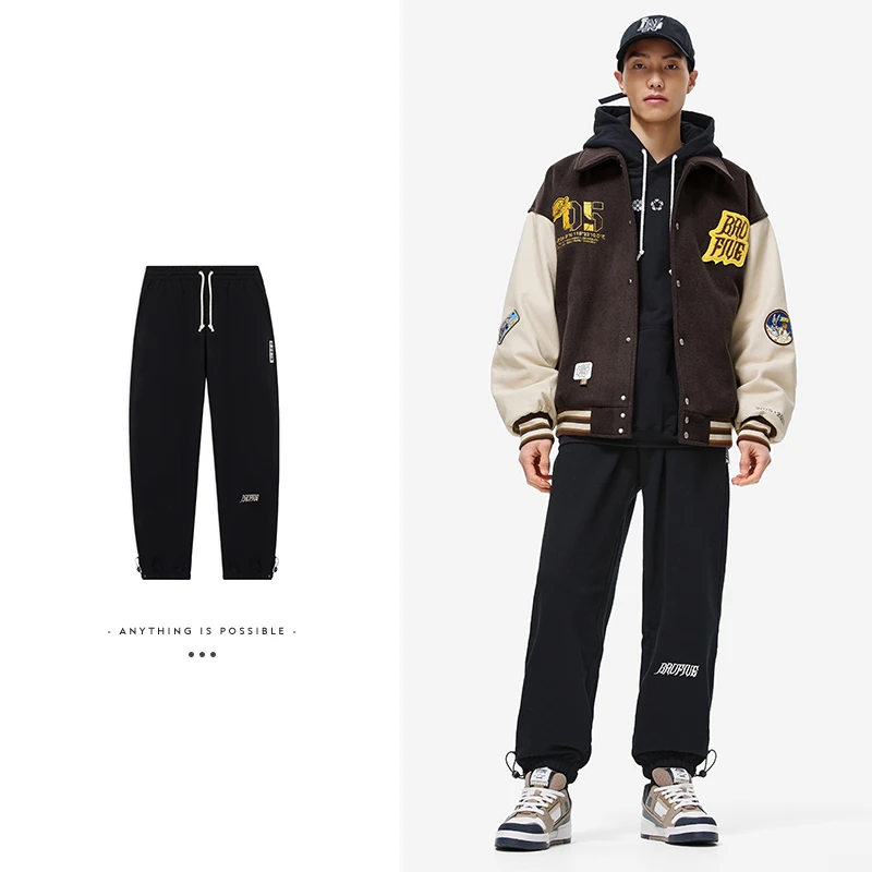 李宁2023反伍宽松男子篮球卫裤