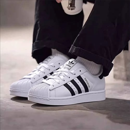 Adidas/阿迪三叶草贝壳头经典复古圆头休闲低帮滑板鞋IH8659