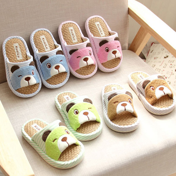 Pantoufles enfants en autre pour printemps - Ref 1004068 Image 1